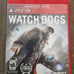 WATCH DOGS for PS3