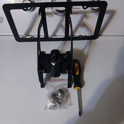 Tesla model 3 Y front license plate theft protection