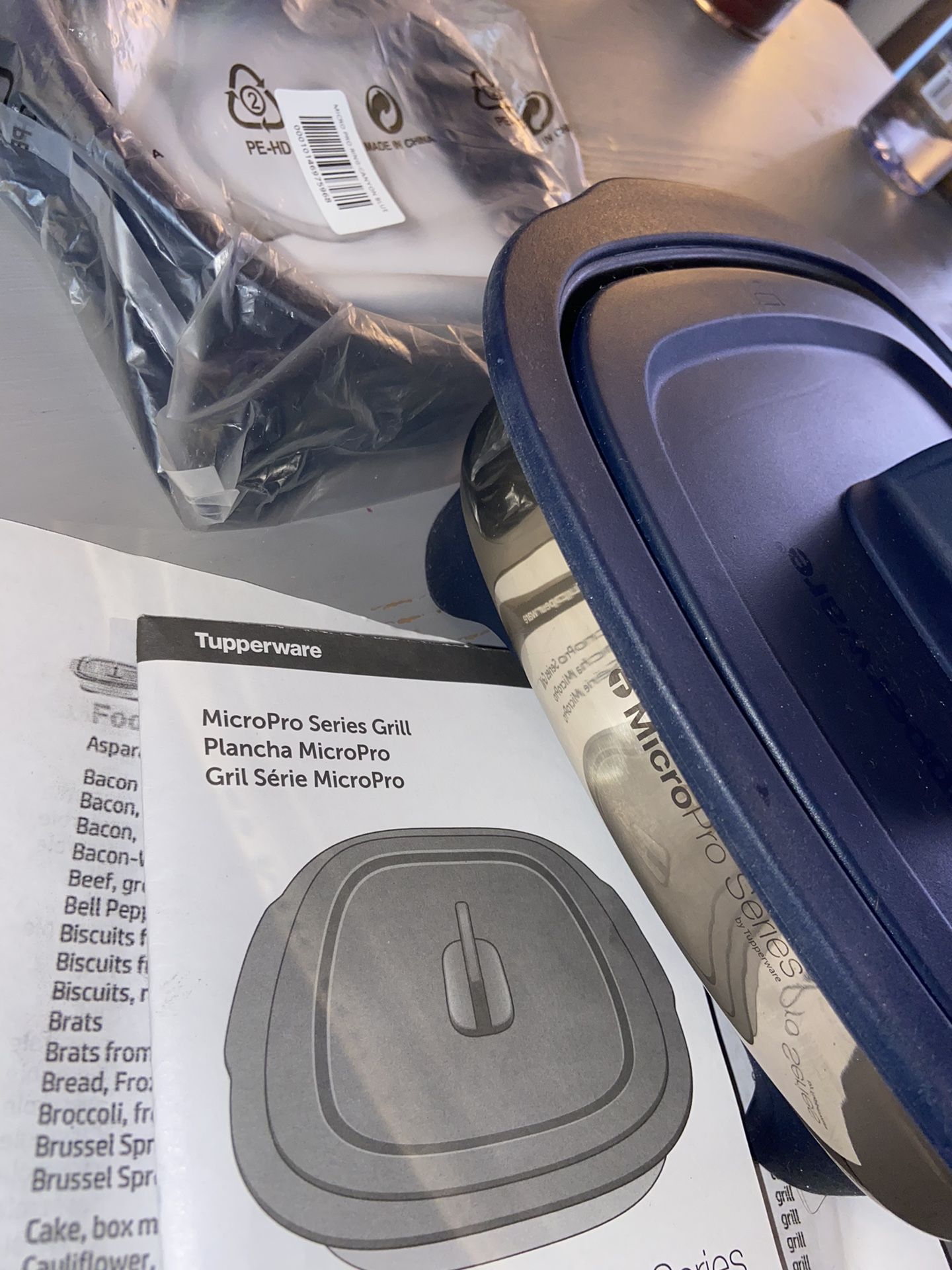 Tupperware Micro Pro Series Grill With Pro Ring