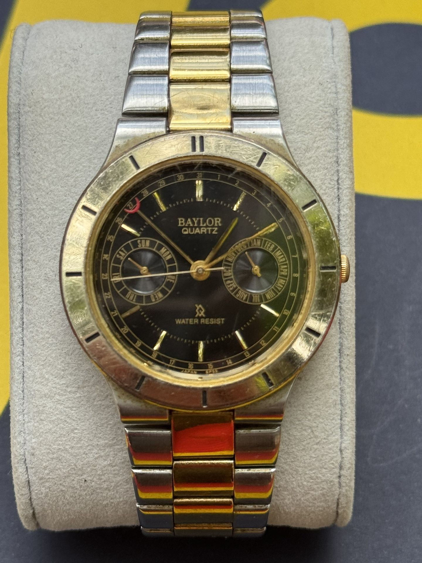 Baylor Vintage 70’s Watch For Men 40 Mm