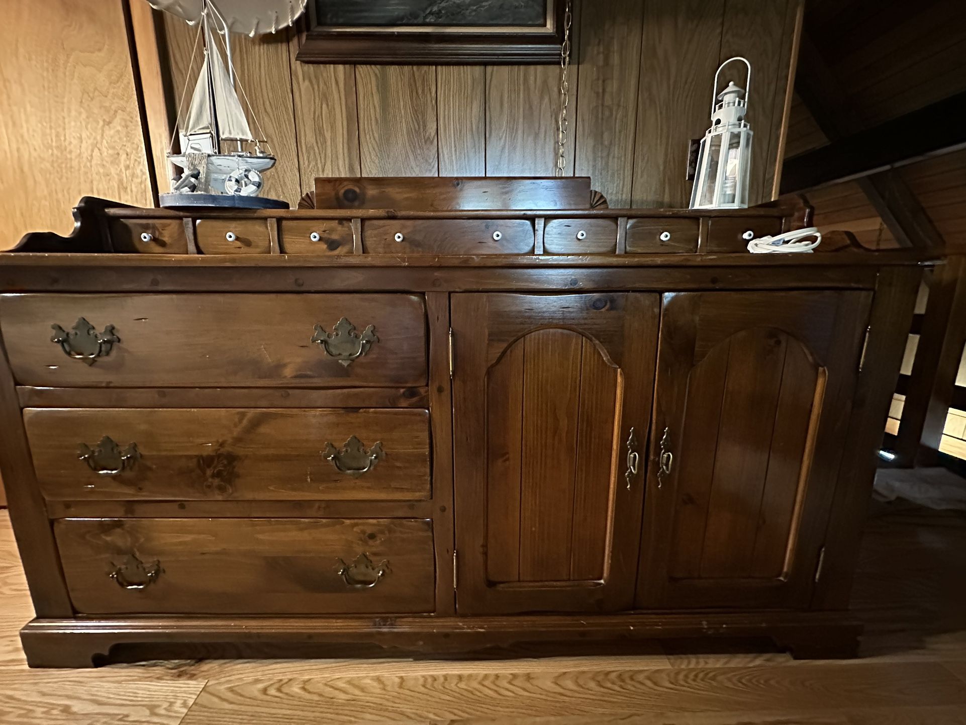Dresser, Mirror And Nightstand