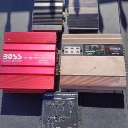 AMPLIFIER ALL KINDS  WORK VERY GOOD 