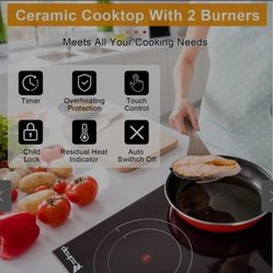 20in. Electric Cooktop (Radiant) 2 Elements