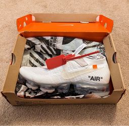 Air max off white 2018 size 10 mens