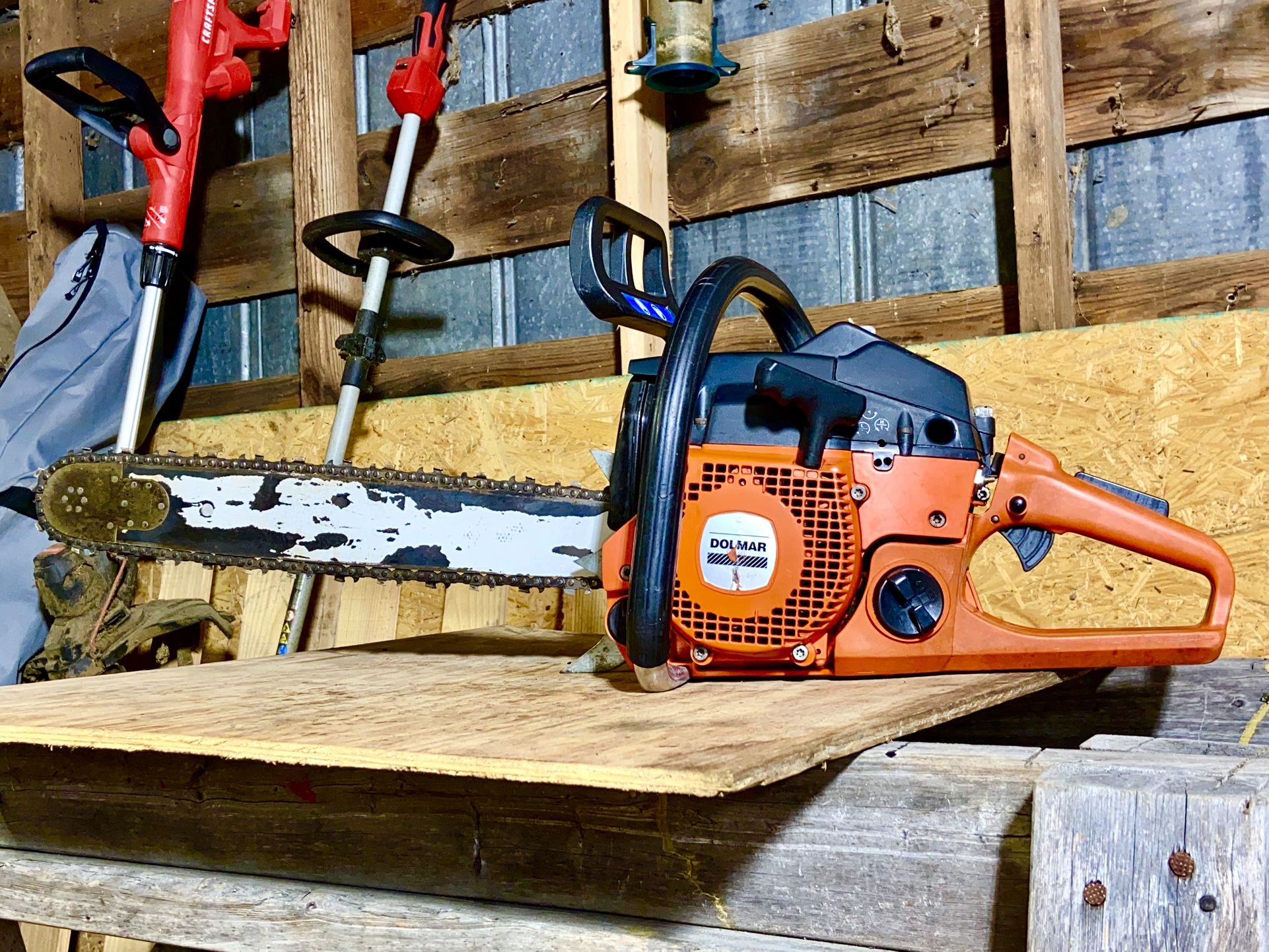 Nice Classic 27yr Old 18” Chainsaw DOLMAR PS-6800 i *GUC & CLEAN* $300 Or Best Offer!