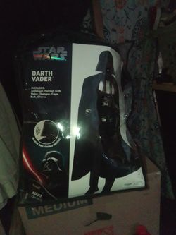 STAR WARS DARK VADER COSTUME ADULT XL