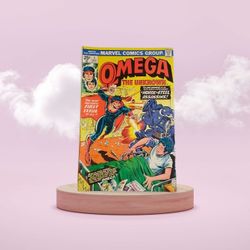 Vintage Marvel Omega The Unknown #1 Comic (1976)