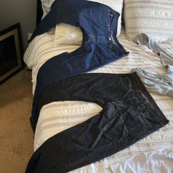 2 White Proclub 2 501s And Nike Sweater And Red Polo Jacket 