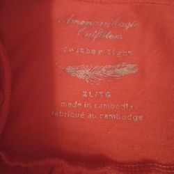 Two American Eagle Lady's Shirts  XLarge