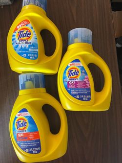 Tide laundry detergent
