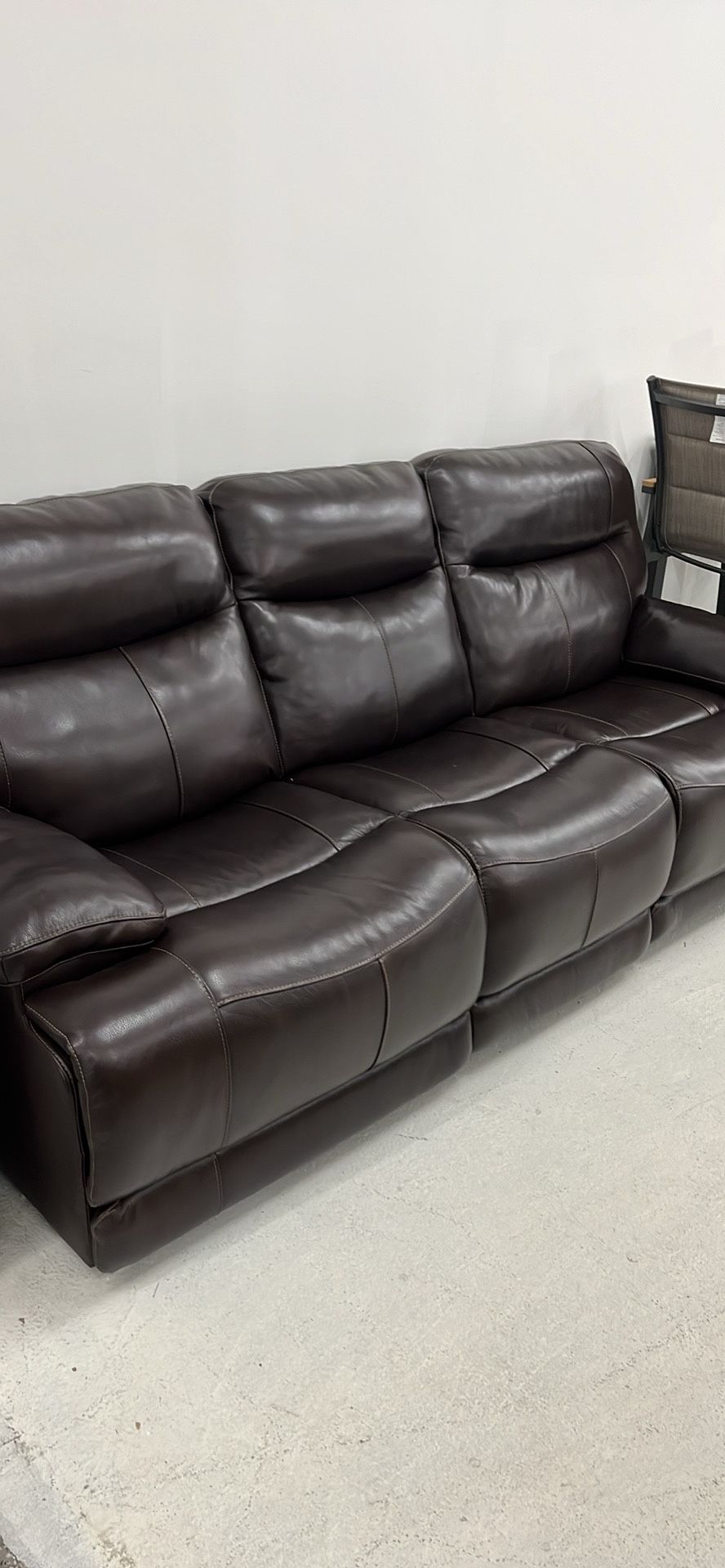 💥Excelent Saving💥 Ridgewin Leather Power Reclining Sofa