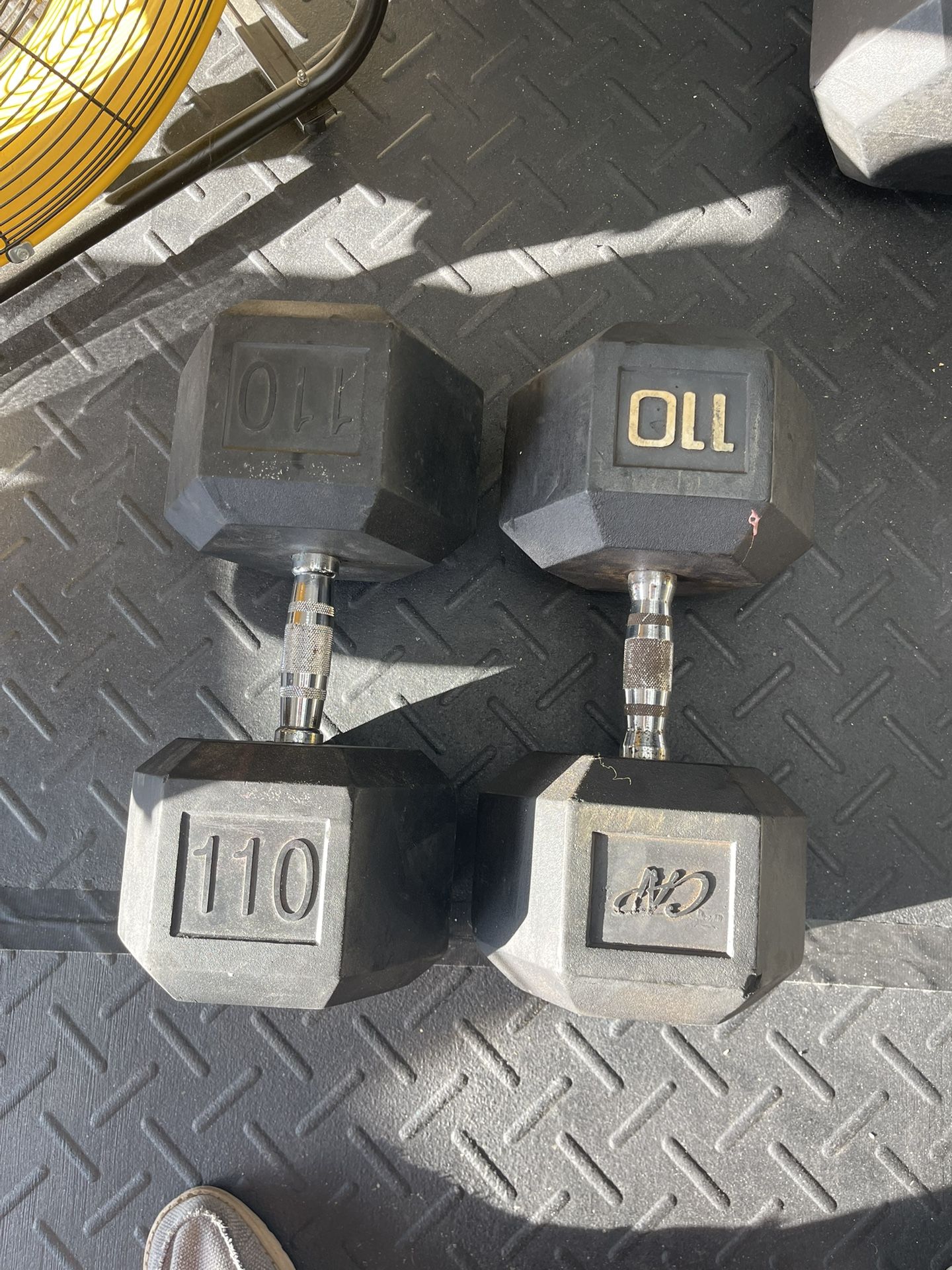 110lb Dumbbells