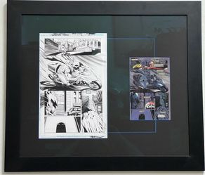 Original DC Published Batman Comic Book Art