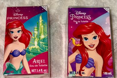 Set of 2 Disney Princess Ariel Eau de Toilette