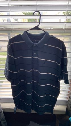 Nautica polo shirt color blue size XL