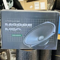 Deaf Bonce Apocalypse M69SE NEO 6x9" Midrange Speakers (Pair) | High-Performance Car Audio