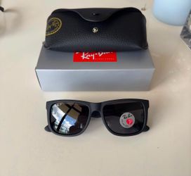 New RayBan Polarized Sunglasses JUSTIN RB4165