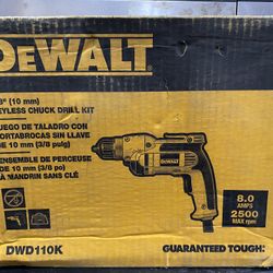 Key Less Chuck Drill 3/8”(10mm)