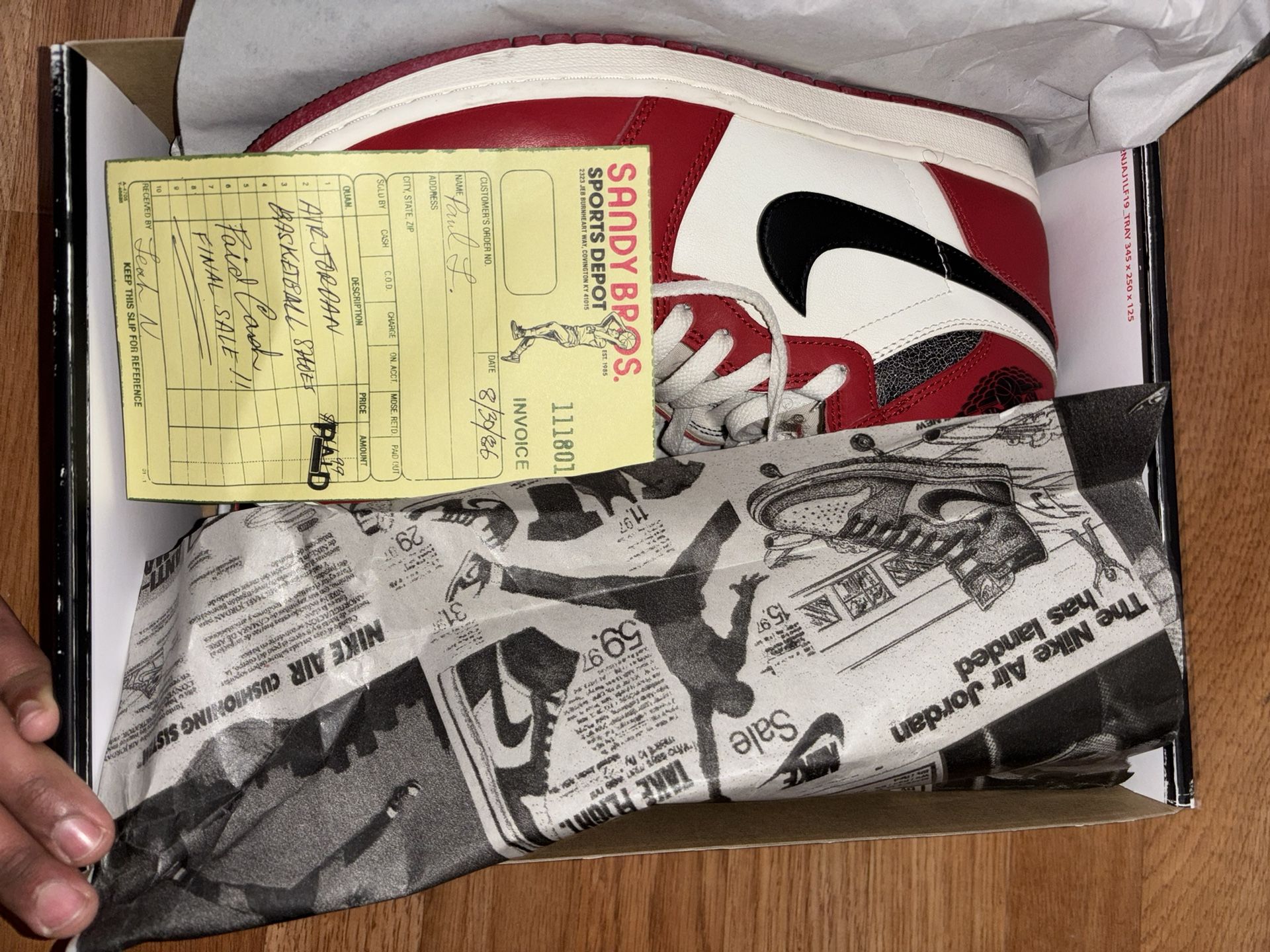 Jordan 1 High Lost And Found