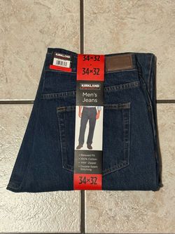 Kirkland Signature Men's Jeans 34x32 NWT