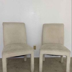 Two Interior  Chairs Set