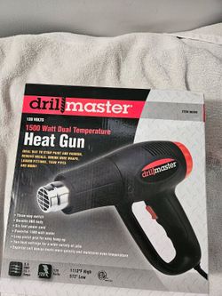 Drill Master 1500W Dual Temperature Heat Gun