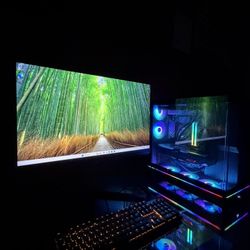  Gaming Desktop – i7-14700KF / RTX  5070) / 32GB RAM/2Tb/Corsair k70/Samsung - 27” Odyssey FHD IPS 240Hz G-Sync. Open to selling pc separately.