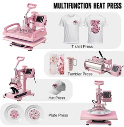 Pink Heat Press