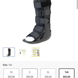 Fracture Boot Small