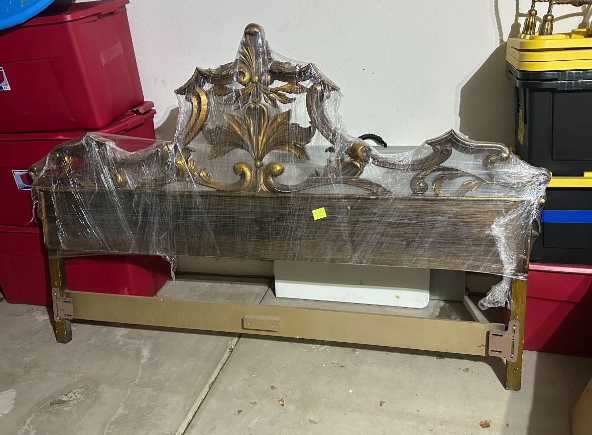 Antique Heavy Cali king Headboard