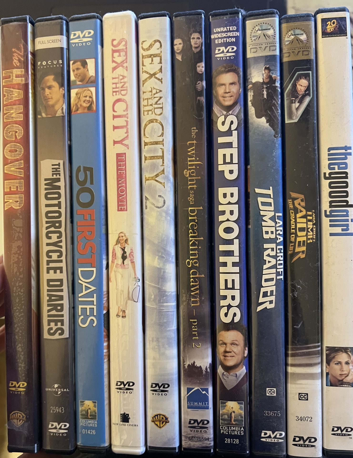 30+ DVD’s $40- Movies & TV Series