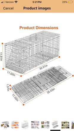 Live Animal Cage Trap