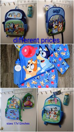Bluey y bingo backpack / DIFFERENT PRICES