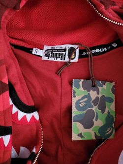 bape half camo,bape shark red,bape,bape red,shark Backpack