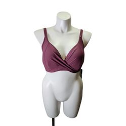 Birdsong Size 34I Rayleigh Sky Wrap Bikini Top