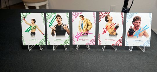 Quillan Salkilld UFC MMA Trading Card On Card Auto 🇦🇺