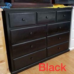 Dresser 9 Drawers 100% Pinewood