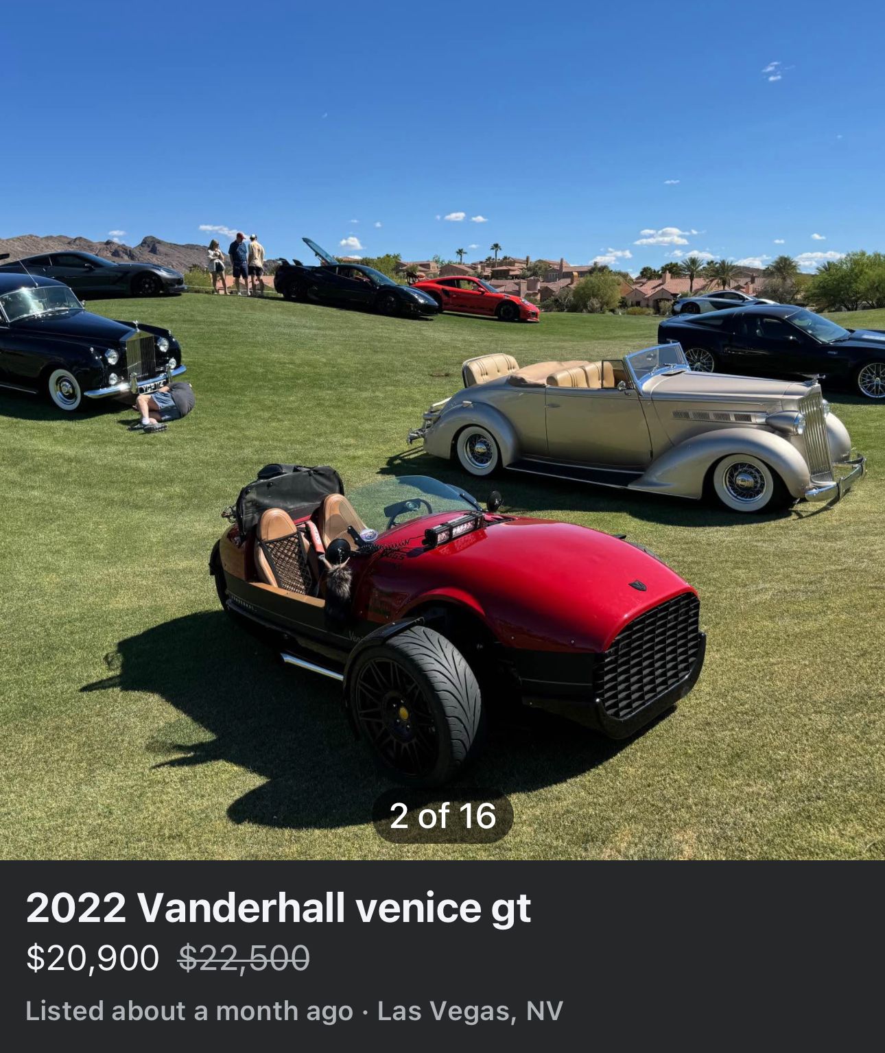 2022 Vanderhall Venice GT for Sale in Las Vegas, NV - OfferUp