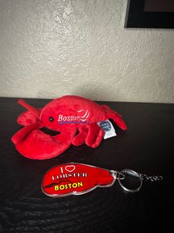 Mary Meyer Boston Lobster Plush and Keychain