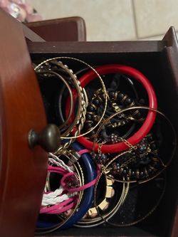jewelry box and all jewelry for sale