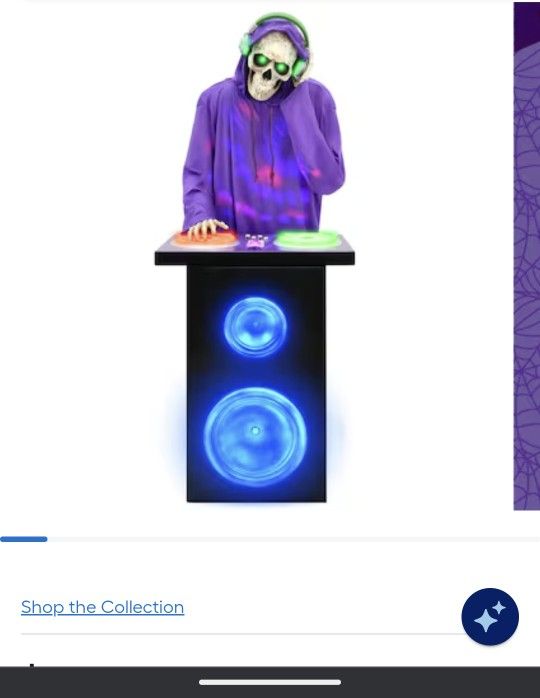 Lowes DJ Skeleton