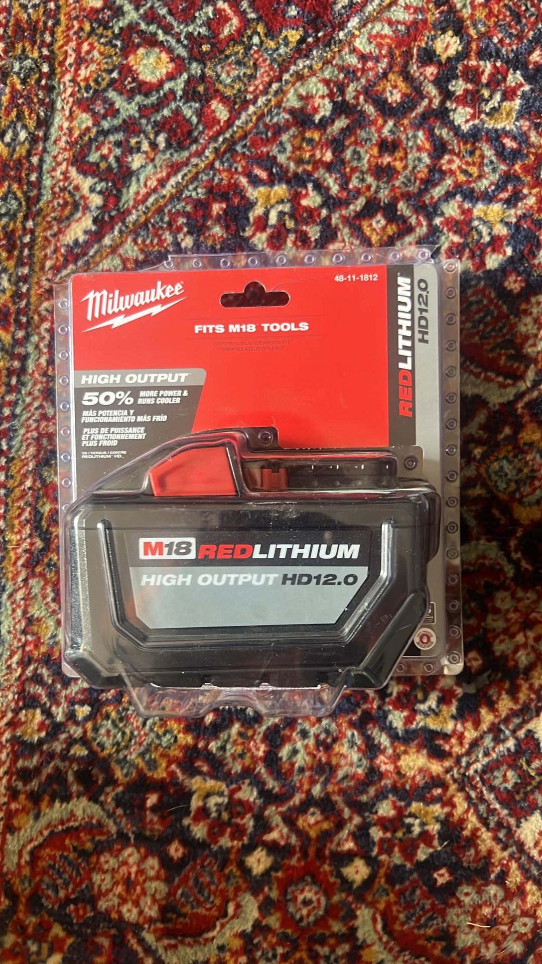 12.0 Battery, Not Negotiable 