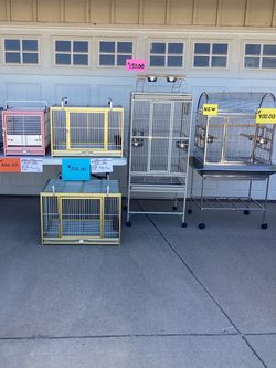 Bird / Parrot / Carriers / Cages