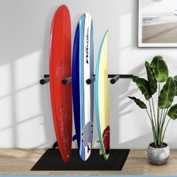 Surfboard Wall Mount - Vertical 4 Arms Storage 