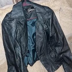 Women’s Guess Leather Jacket