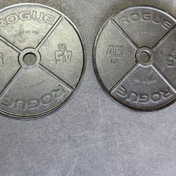 Rogue USA Olympic Plates 