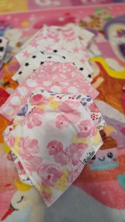 KiddyStar Organic Cotton Burp Cloths