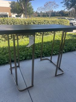Gold Crate And Barrel Desk Legs