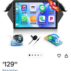 2G+64G Car Stereo Radio for Honda Acura MDX 2007-2013 with Wireless CarPlay Android Auto, Android 13 Head Unit, 9" Touch Screen Bluetooth Car Radio wi