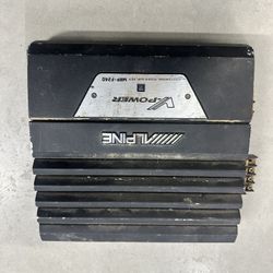 Alpine V-Power MRP-F240 4-Channel Car Amplifier – 280W RMS, Clean Sound, Japan Quality